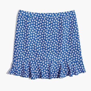 Madewell Floral Mini Skirt in Size 8